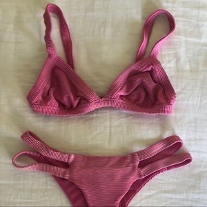 billabong ribbed bikini